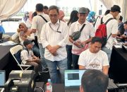 Dukcapil Gelar Layanan Adminduk dan Aktivasi IKD di HUT Kemenlu Ke-79