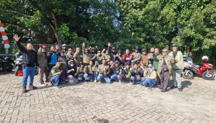 Gelar Baksos di Purwakarta, DPP IARMI Jakarta Touring Sekaligus Gathering